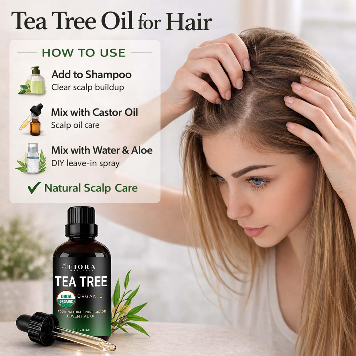Tea Tree Essential Oil 1 oz N978135