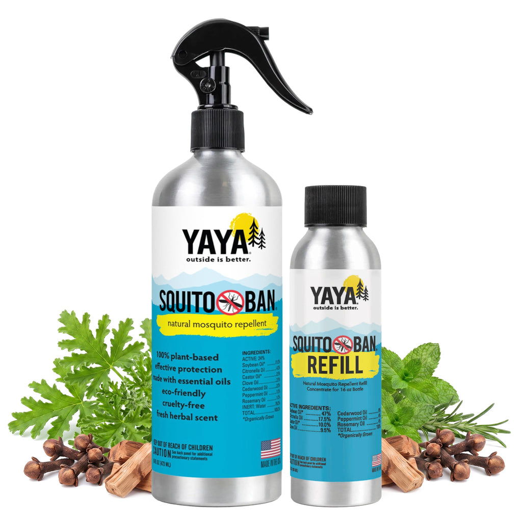 All Natural Deet-Free Mosquito Repellent Bug Spray 16 oz P4426