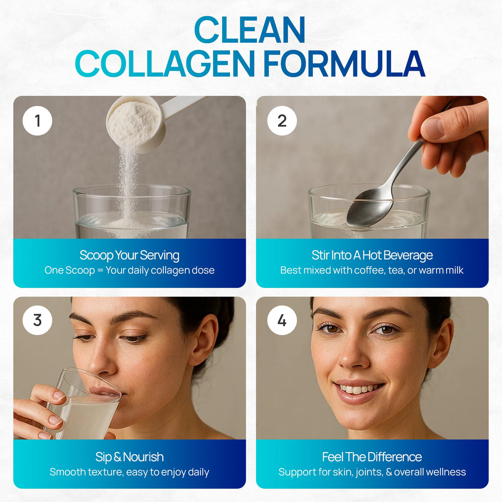 Multi Collagen Peptides Powder Unflavored Sugar Free 1.1 lb P578