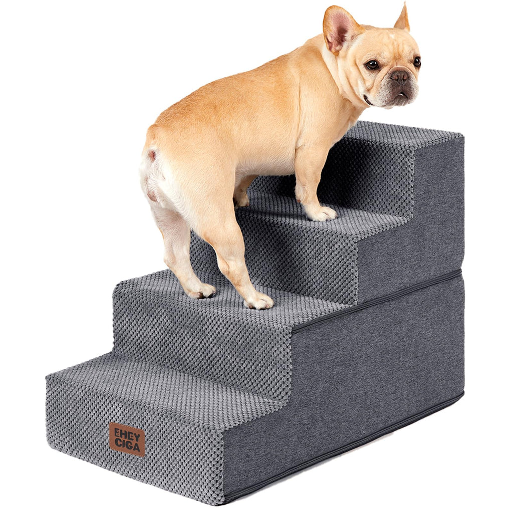 4-Step Grey Dog Stairs R398