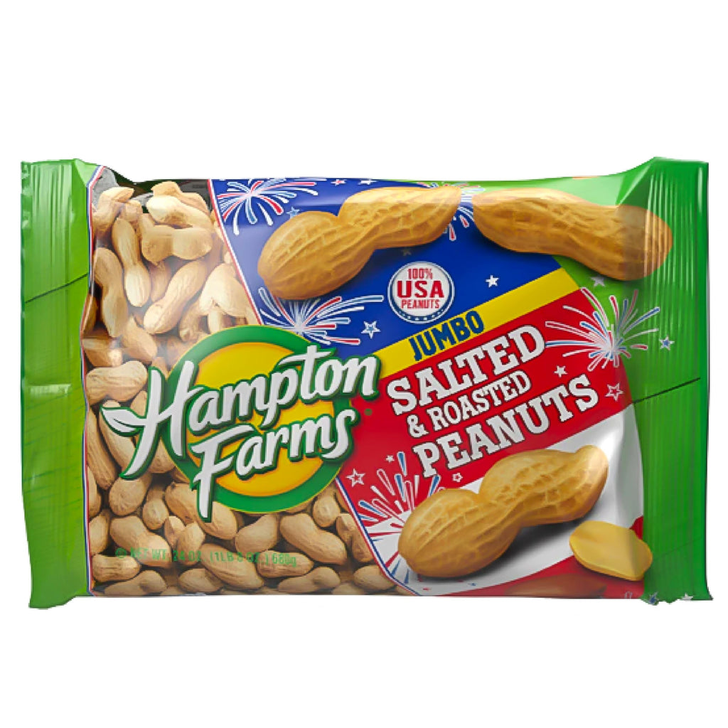 Roasted In-Shell Salted Peanuts 24 oz Bag U399085