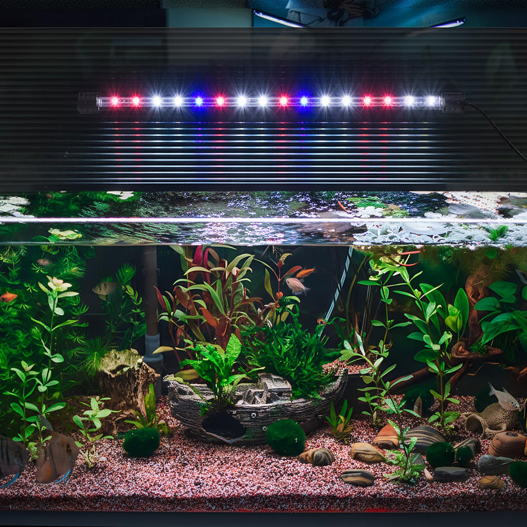 Aquarium Lid with LED Light 29 x 11.38 x 0.12 Inch N1898