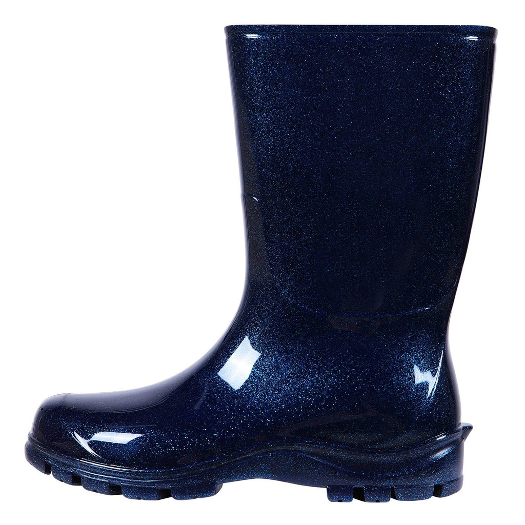 Women's Mid Calf Waterproof Rubber Rain Boots G3340