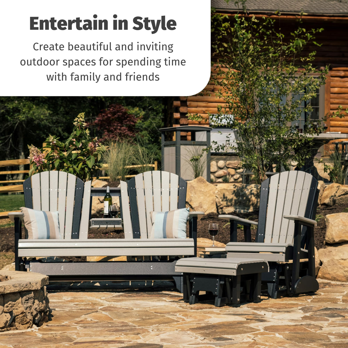 Adirondack Glider Chair K2106