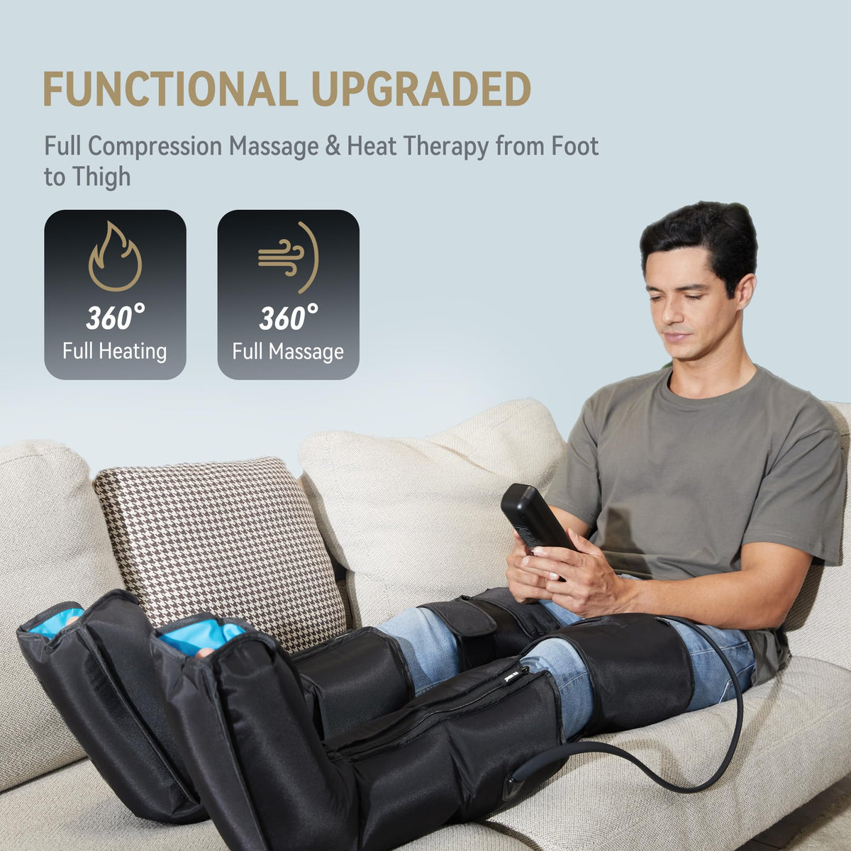 Leg Compression Massager with Heat U7490