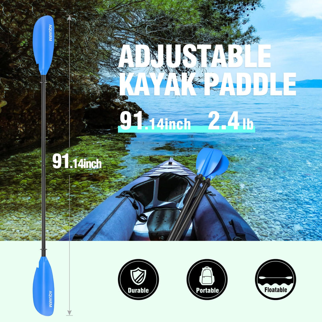Adjustable Lightweight Kayak Paddle 231cm P8068