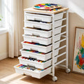 Rolling Cart with 8 Drawers E1883