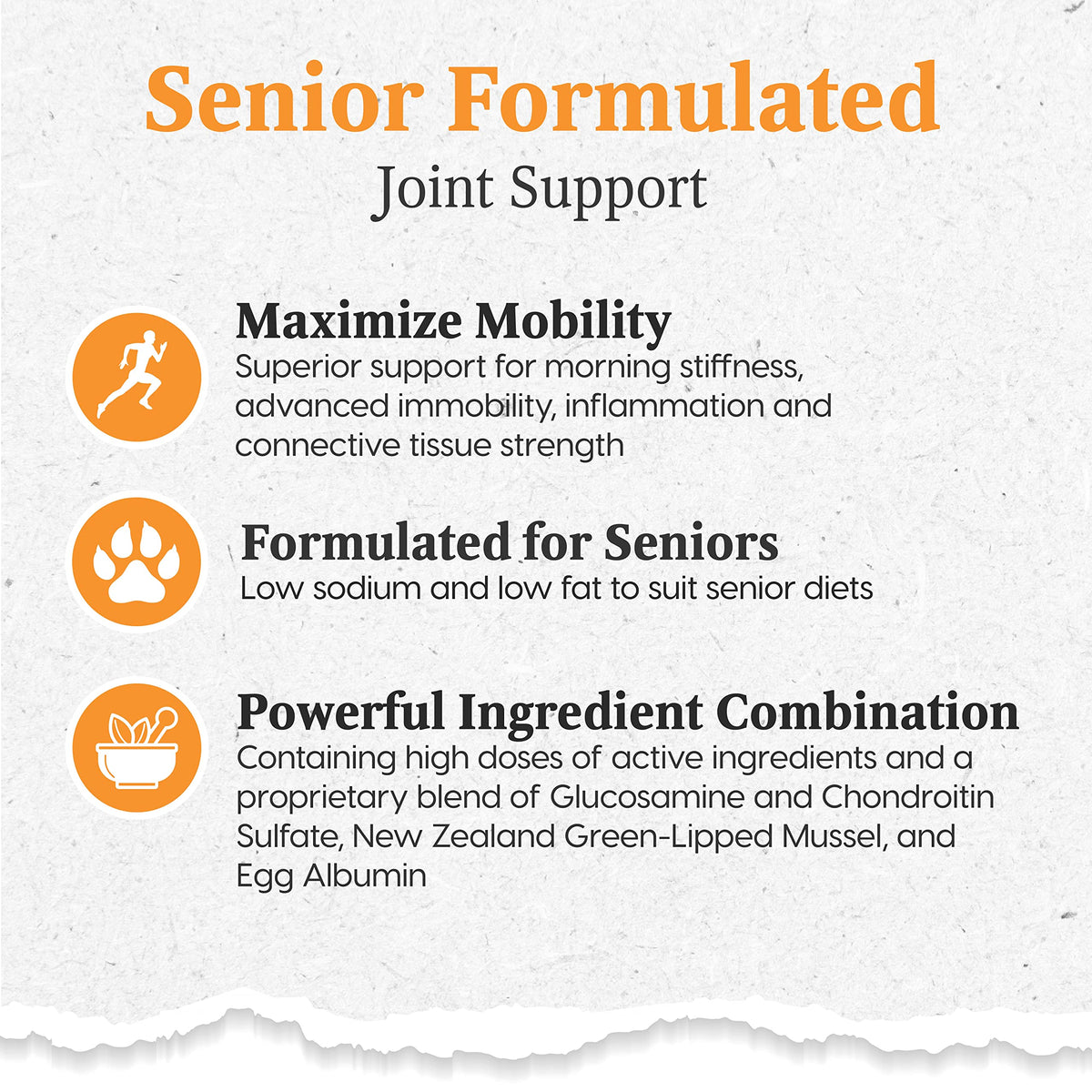 Senior Dogs Soft Chews 90 ct U70369