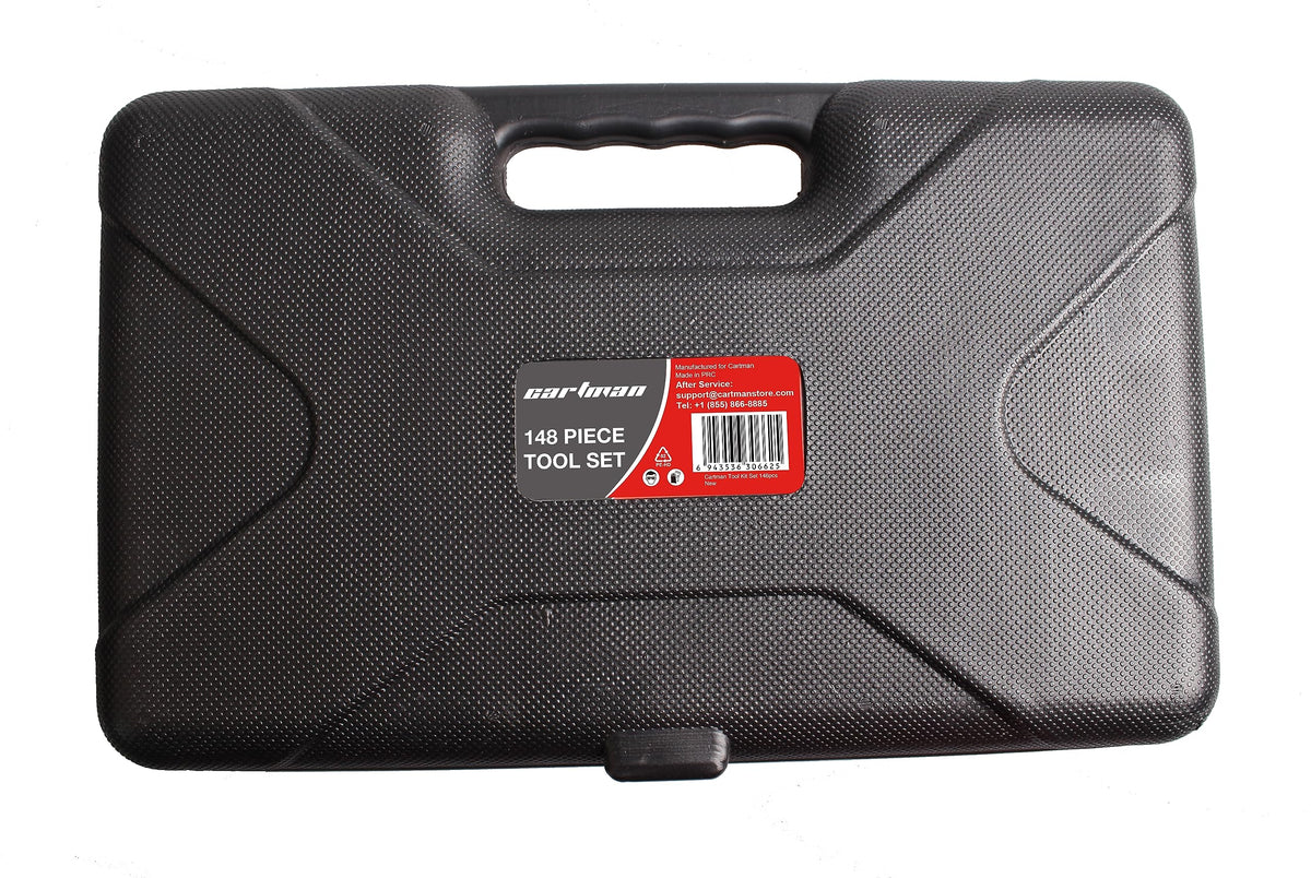 148-Piece Household Tool Set with Plastic Toolbox H536
