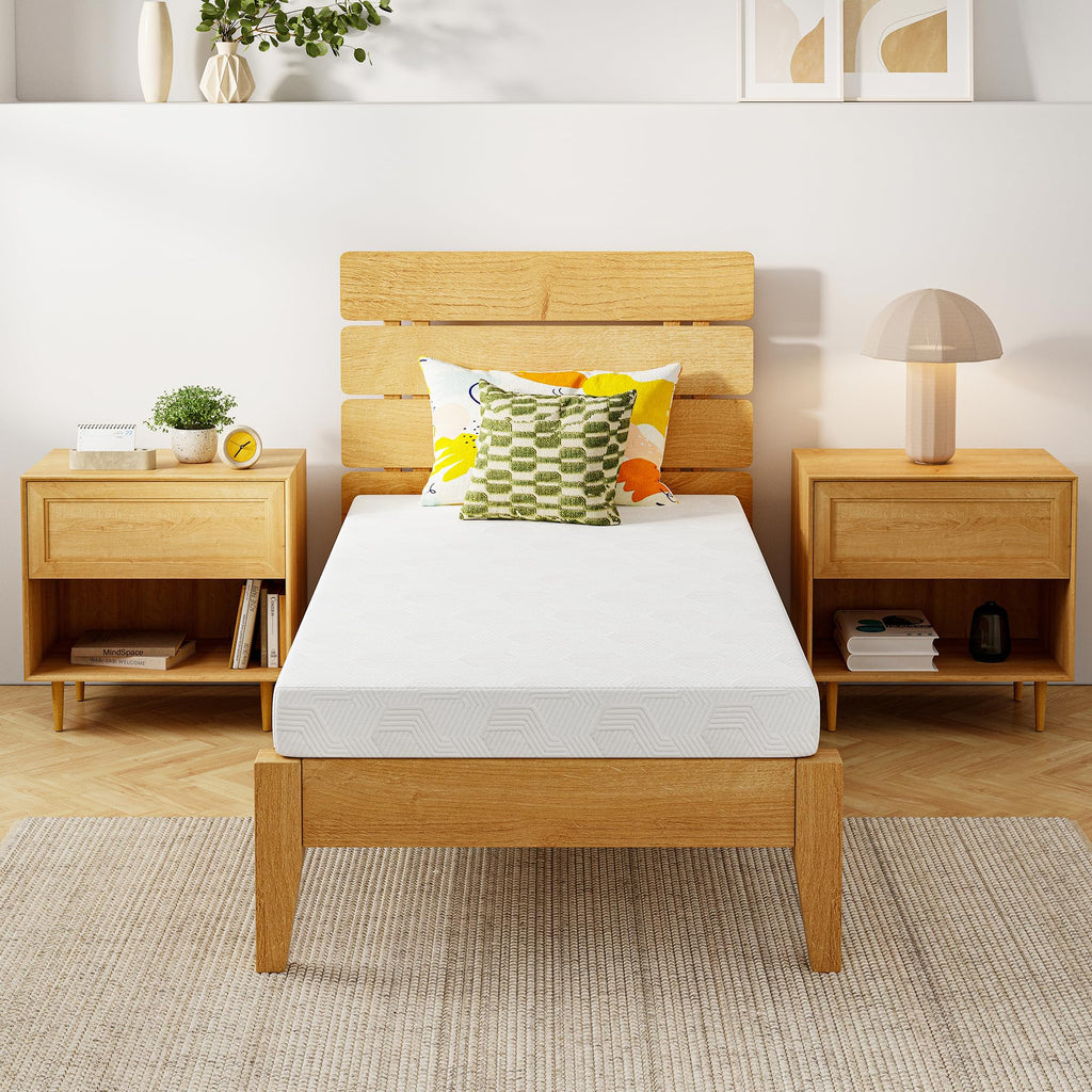 5 Inch Cooling Gel Memory Foam Twin Mattress U8671