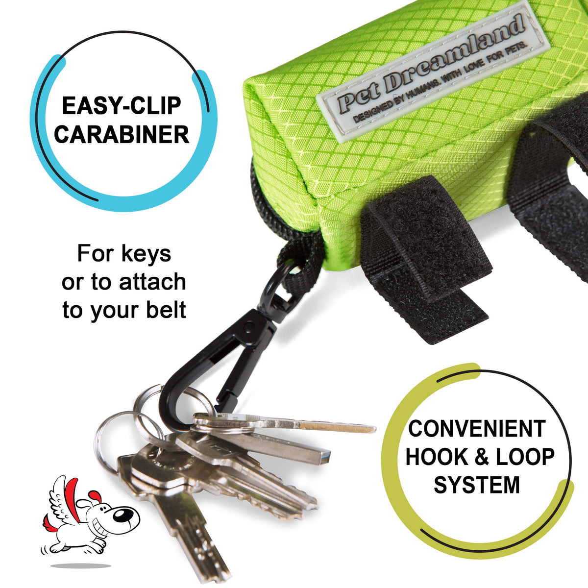 Hands Free Dog Leash for Large Dogs with Poop Bag Dispenser F678408