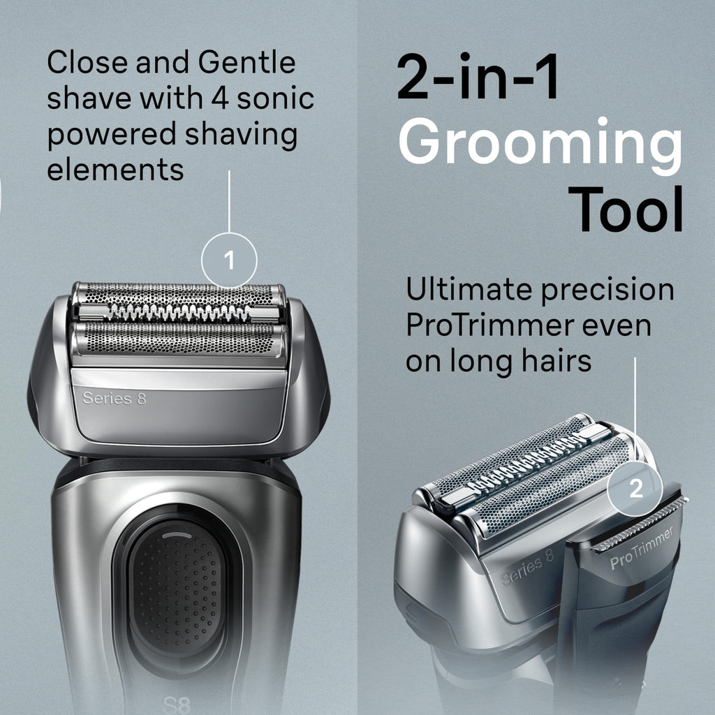 Electric Razor with 4+1 Shaving Elements Y9107