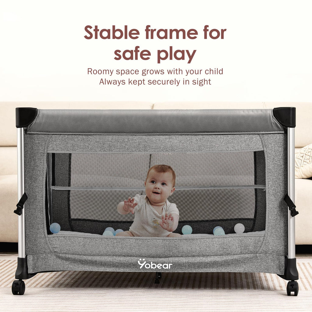 4-in-1 Baby Bassinet with Mattress and Storage Organizer T8170