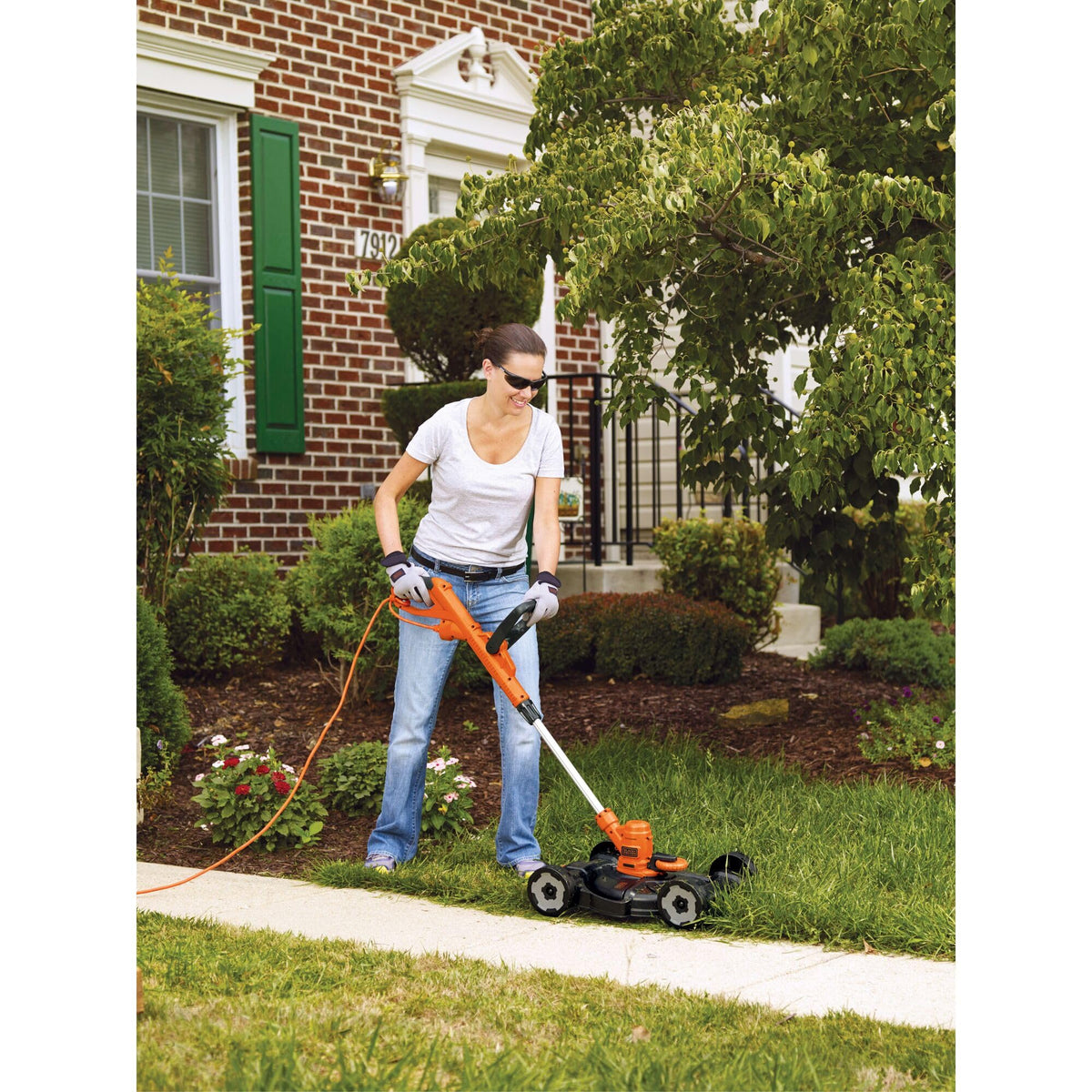 3-in-1 String Trimmer/Edger & Lawn Mower, 6.5-Amp, 12-Inch, Corded B166231